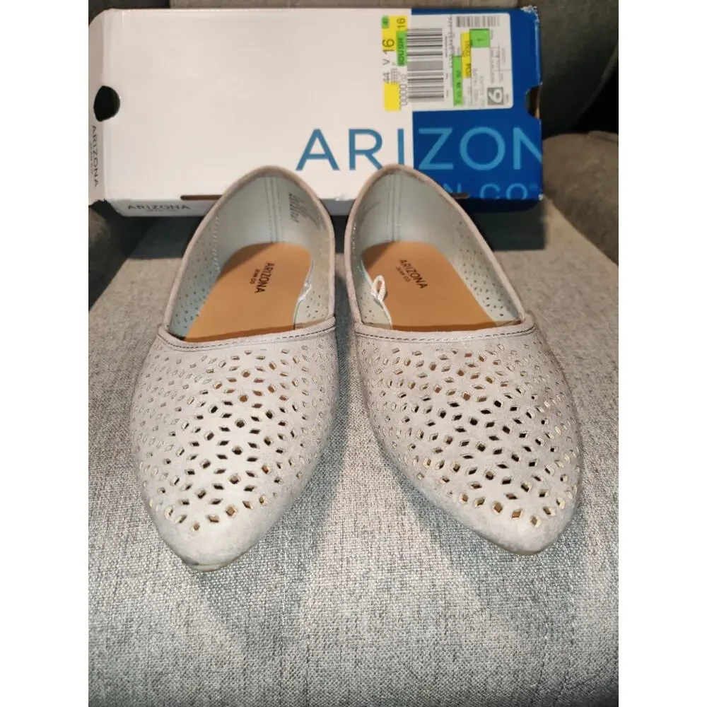 Arizona AZ Julian Taupe Women's Size 9 Flat Style Shoes